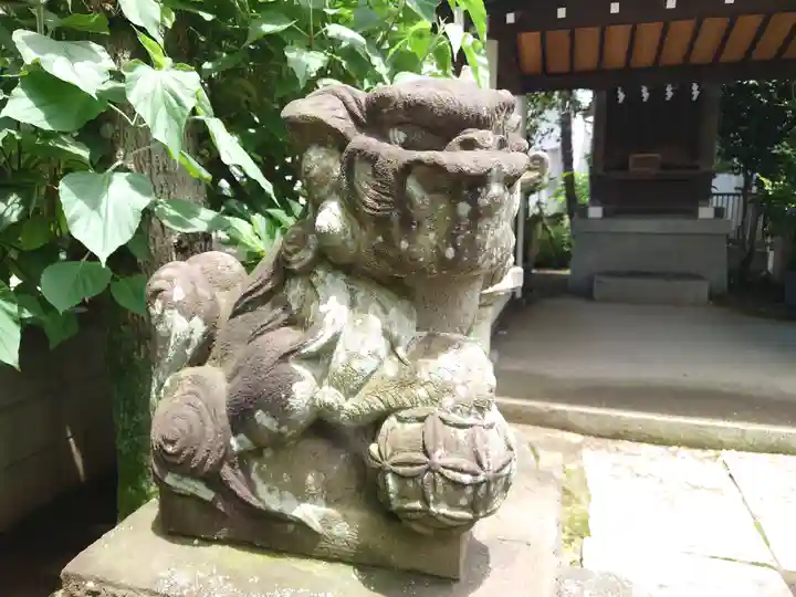 院内香取神社の狛犬