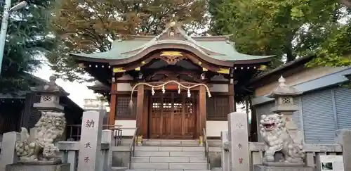 蒲原神社の本殿・本堂