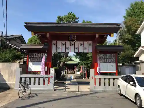 五方山熊野神社の山門・神門