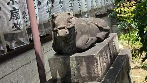 文子天満宮の狛犬