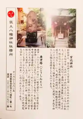 筑土八幡神社の授与品その他