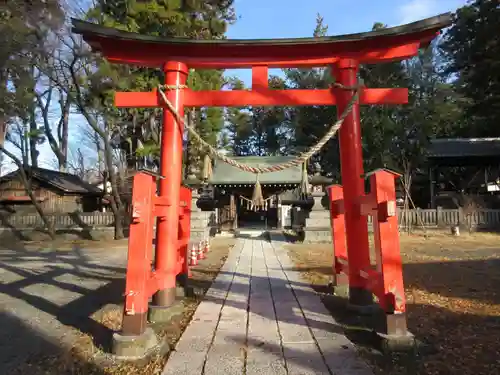 筑摩神社の鳥居