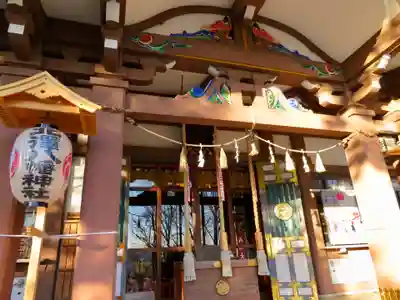 北澤八幡神社の本殿・本堂