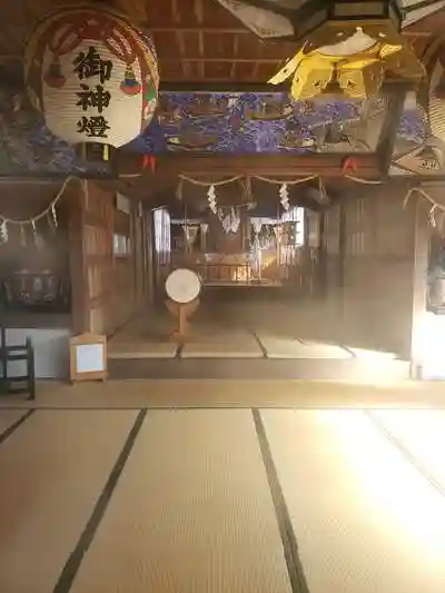 柳田神社の本殿