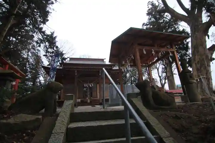 阿久津「田村神社」(郡山市阿久津町)旧社名:伊豆箱根三嶋三社の本殿・本堂
