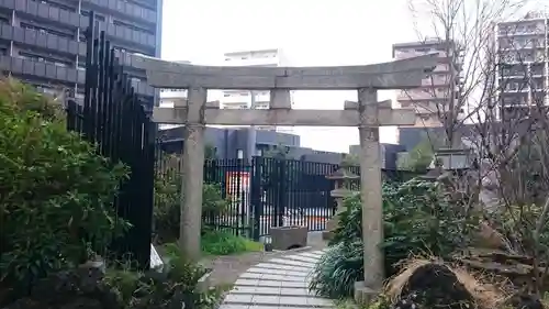 成子天神社の鳥居