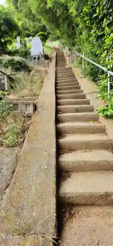 矢附観音堂の周辺