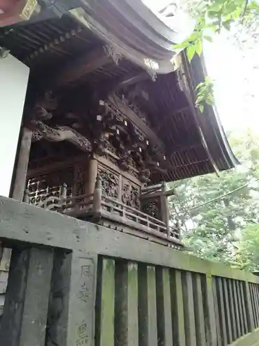 越谷香取神社の本殿