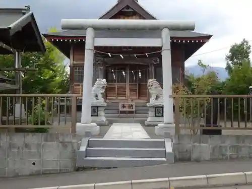 前高森八幡神社の鳥居