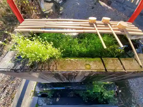 前橋神明宮の手水舎