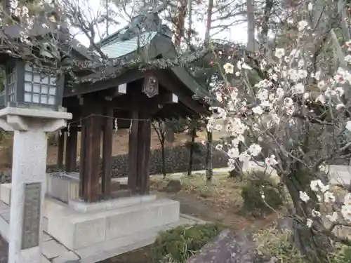 群馬県護国神社の手水舎