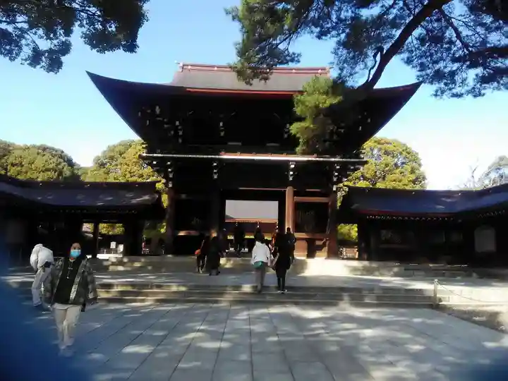 明治神宮の山門・神門