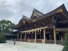 寒川神社の本殿