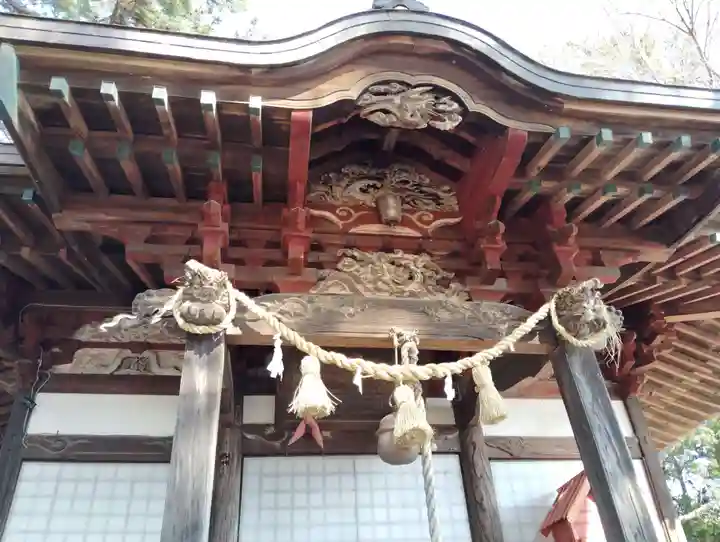 諏訪神社の本殿・本堂