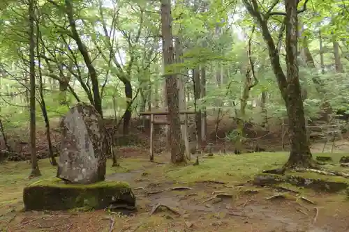 深山巴の宿の鳥居