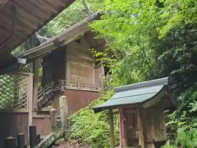 諏訪神社の本殿・本堂
