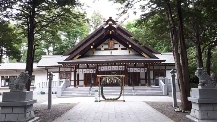 新琴似神社の本殿・本堂