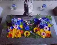 滑川神社 - 仕事と子どもの守り神の手水舎