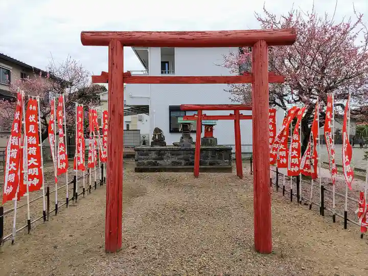 津嶋社(北島町)の鳥居