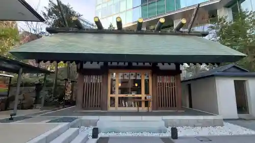  六本木天祖神社の本殿・本堂