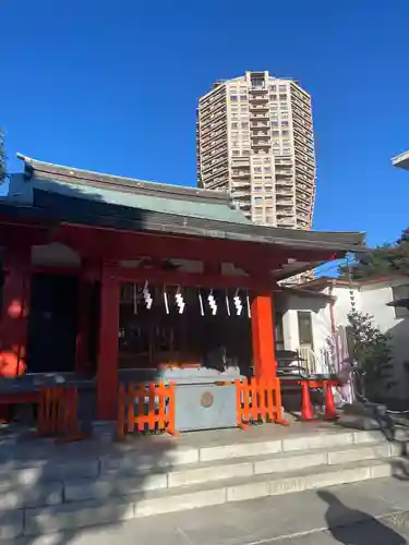 麻布氷川神社の本殿・本堂
