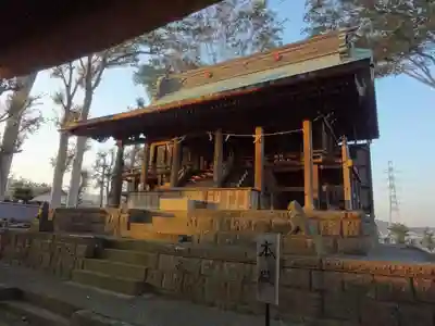 髙部屋神社の本殿・本堂