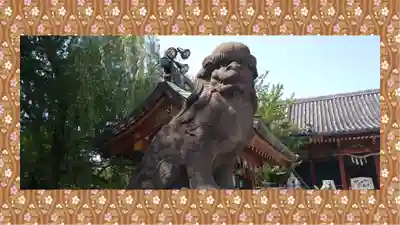 浅草神社の狛犬