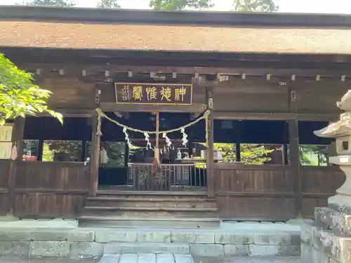 大井俣窪八幡神社の本殿