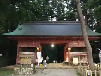 出羽神社(出羽三山神社)~三神合祭殿~の山門・神門