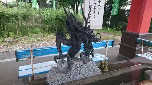 樽前山神社の手水