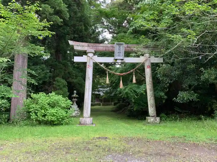 賀茂神社の鳥居