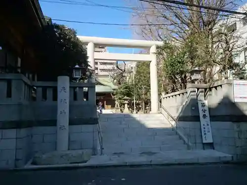 天祖神社の鳥居