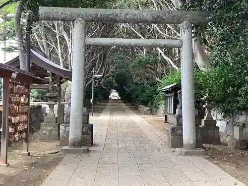 酒列磯前神社の鳥居