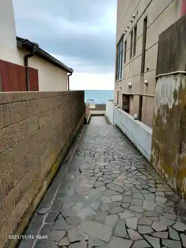 大洗磯前神社の周辺