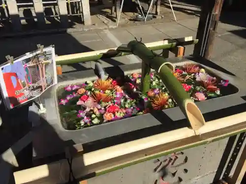 深川神明宮の手水舎