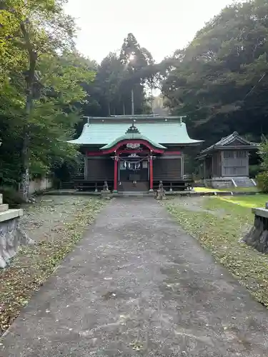 豊間諏訪神社の本殿・本堂