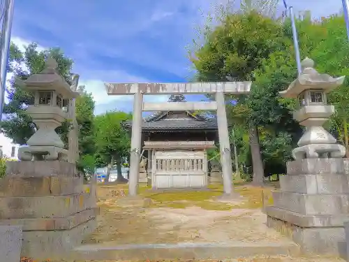 神明社（重本）の鳥居