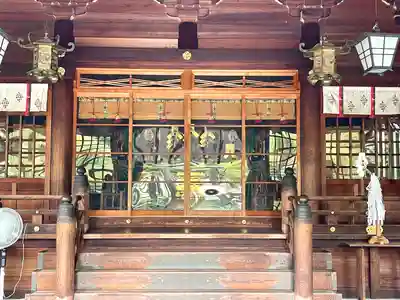溝旗神社（肇國神社）の本殿・本堂