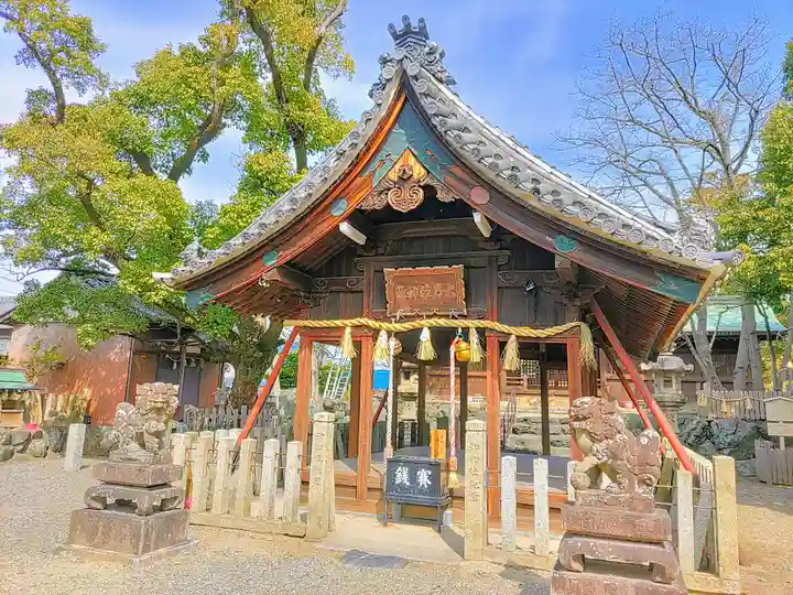 大乃伎神社の本殿・本堂