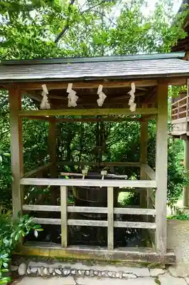 吉野水分神社(吉野町)の手水舎
