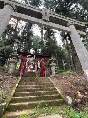 大宮温泉神社の鳥居