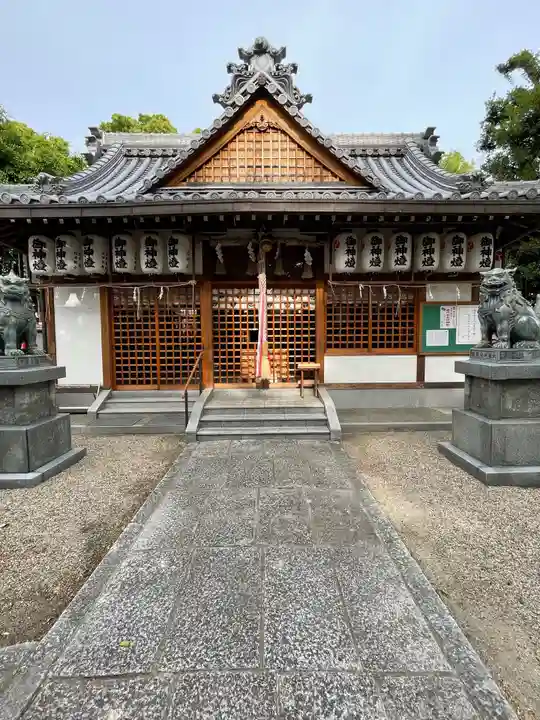 保利神社の本殿・本堂