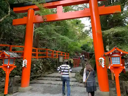 貴船神社の鳥居