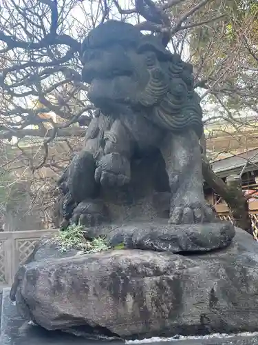 湯島天満宮の狛犬