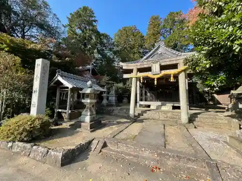 加舎神社の鳥居