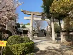 牛嶋神社の鳥居