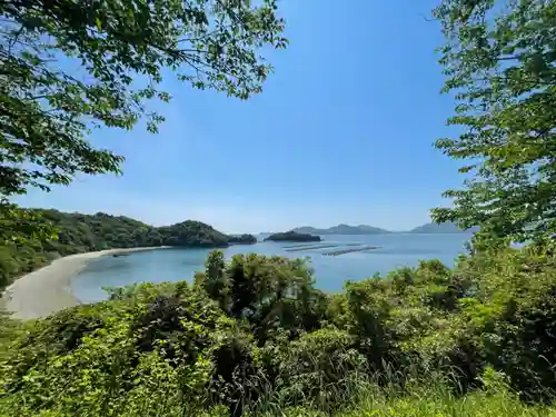 降松神社の景色