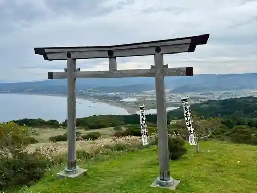 夷王山神社の鳥居