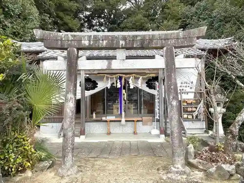 勝手神社の鳥居