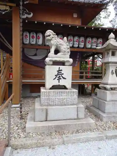 中原八幡宮の狛犬